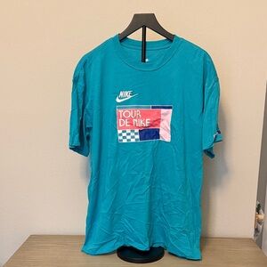 Nike Blue Graphic Tee